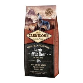  Carnilove Hundefoder Voksen Kornfri - Lam og Vildsvin